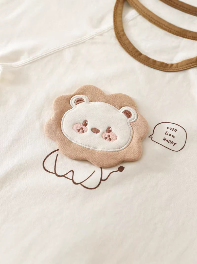 Anyang Clothes Summer Short Sleeve Shorts Pajamas Children's Suit