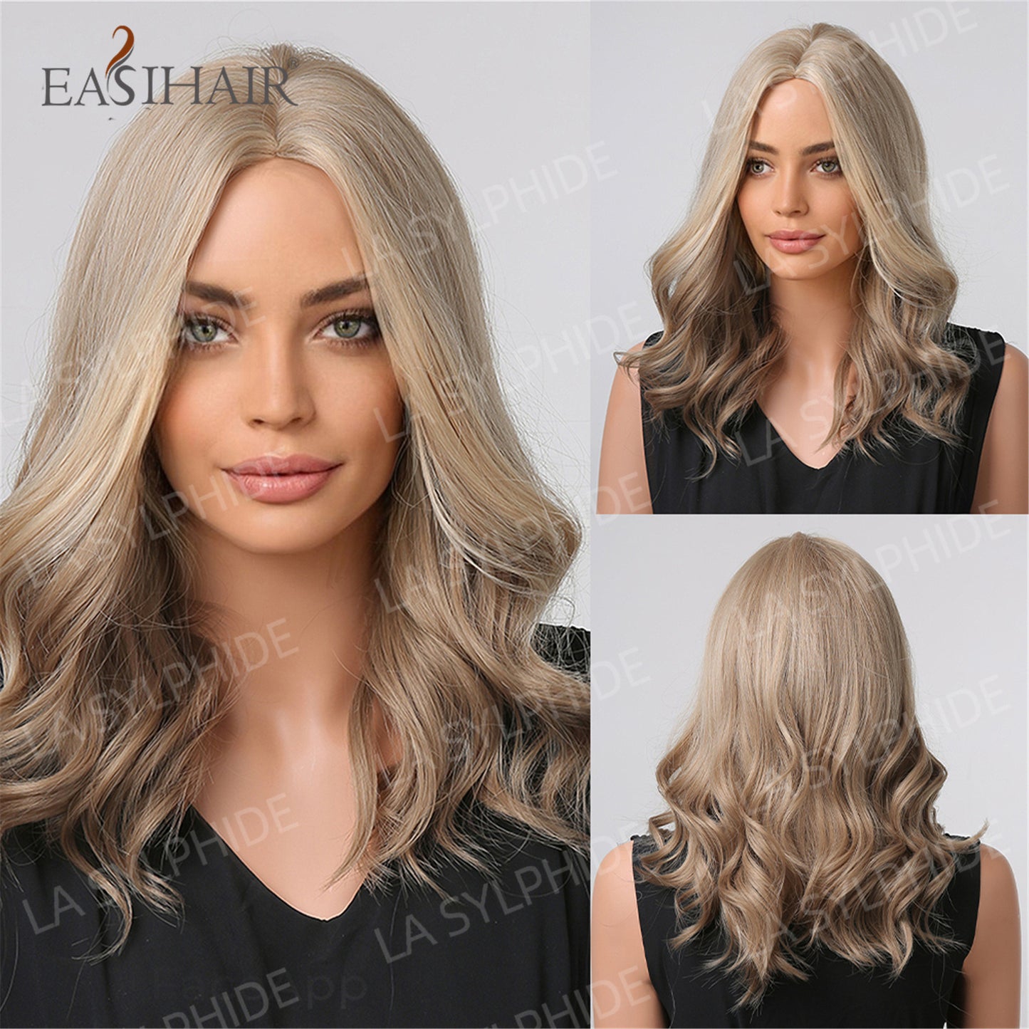Women's Large Wave Curly Hair Fluffy Fashion Micro Wig Long Curls