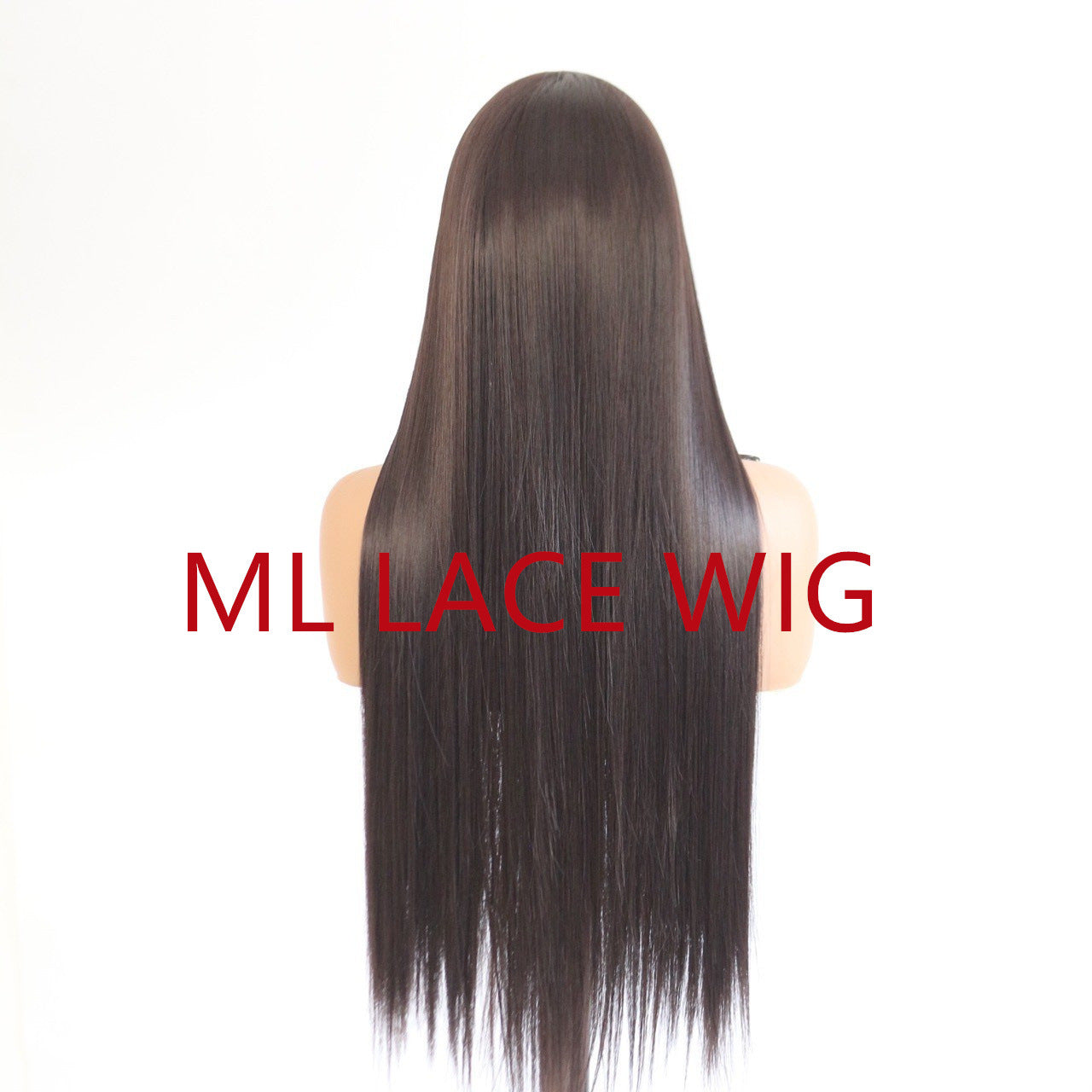 Women's Sheath Front Lace Hair Hand Crocheting Long Straight Wig