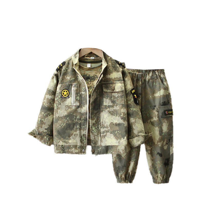 Children's Military Training Summer Camp Camouflage Battle Primary Children's Suit