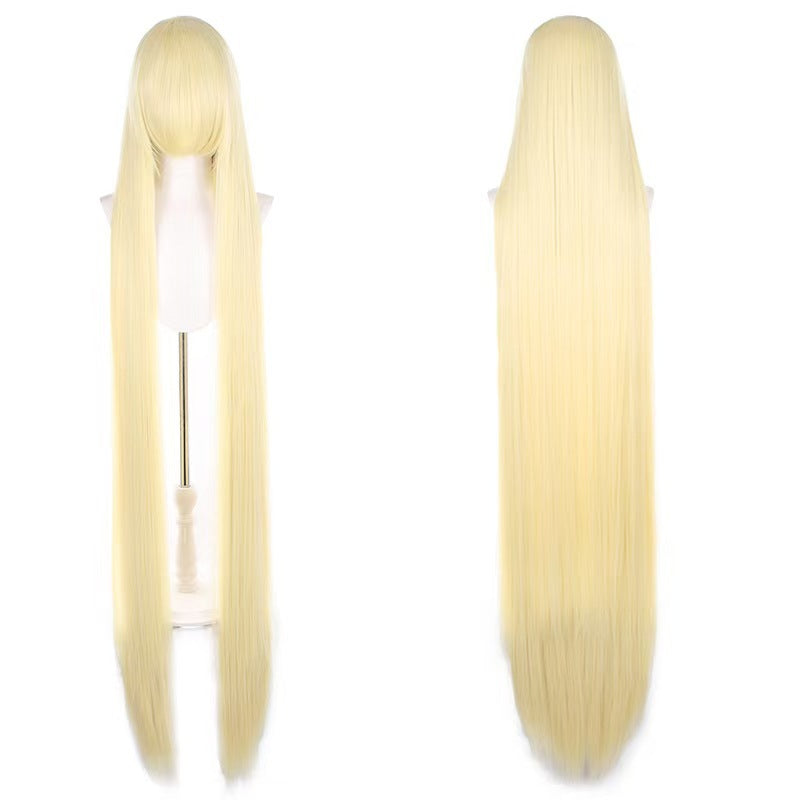 Universal Round Head Fur Female Hair Cos Wig