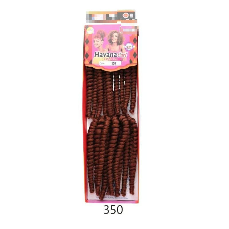 Spring Small Curly Hair Low Temperature Silk Chemical Fiber Wig Long Curls