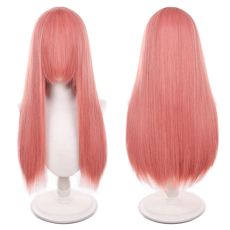 Universal Long Straight Weight Shape Head Cos Wig