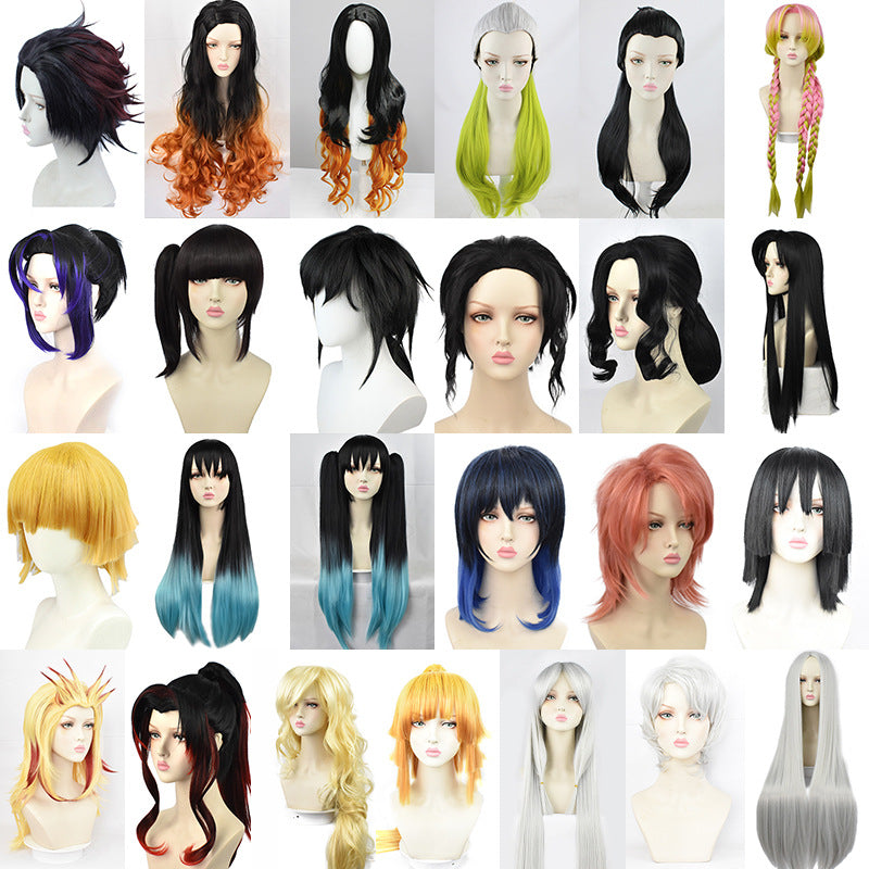 No Series Black Dead Mou Butterfly Tolerance Stove Door Rabbit Cos Wig