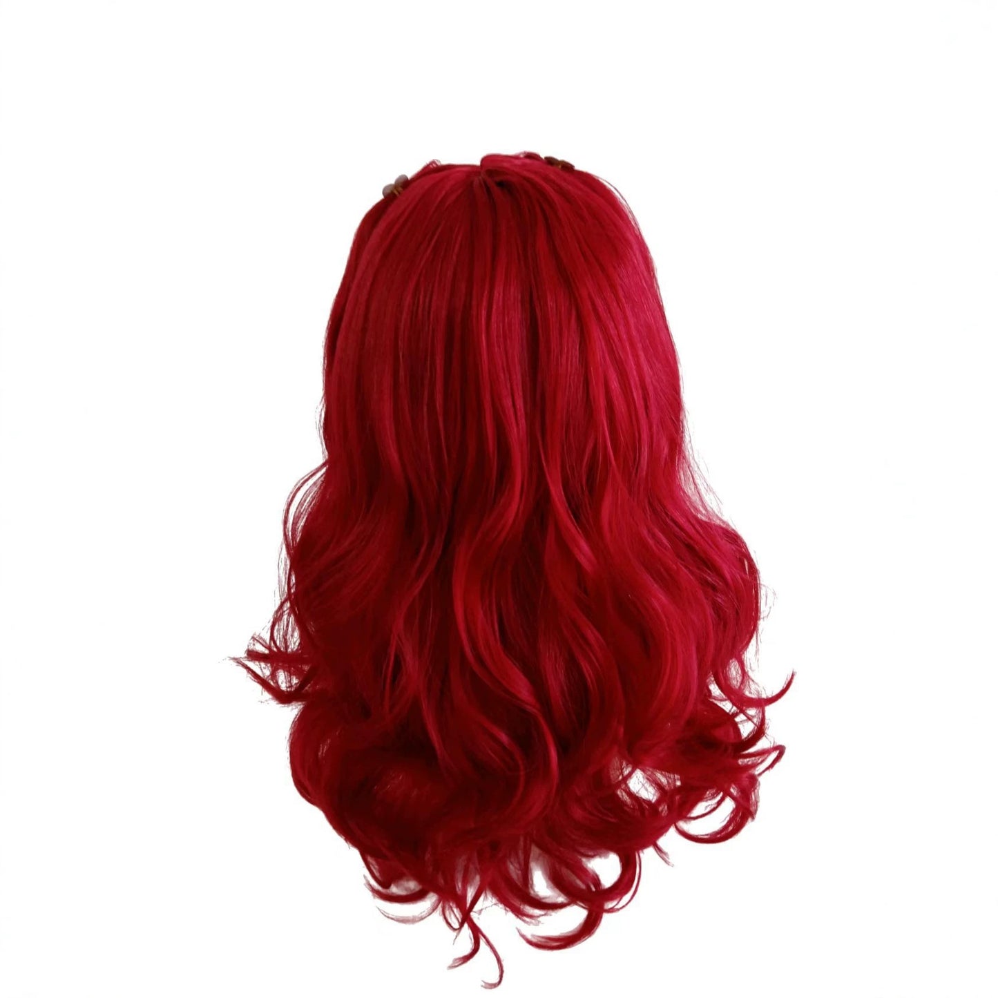 Red Star Successor Female Long Curly Cos Wig