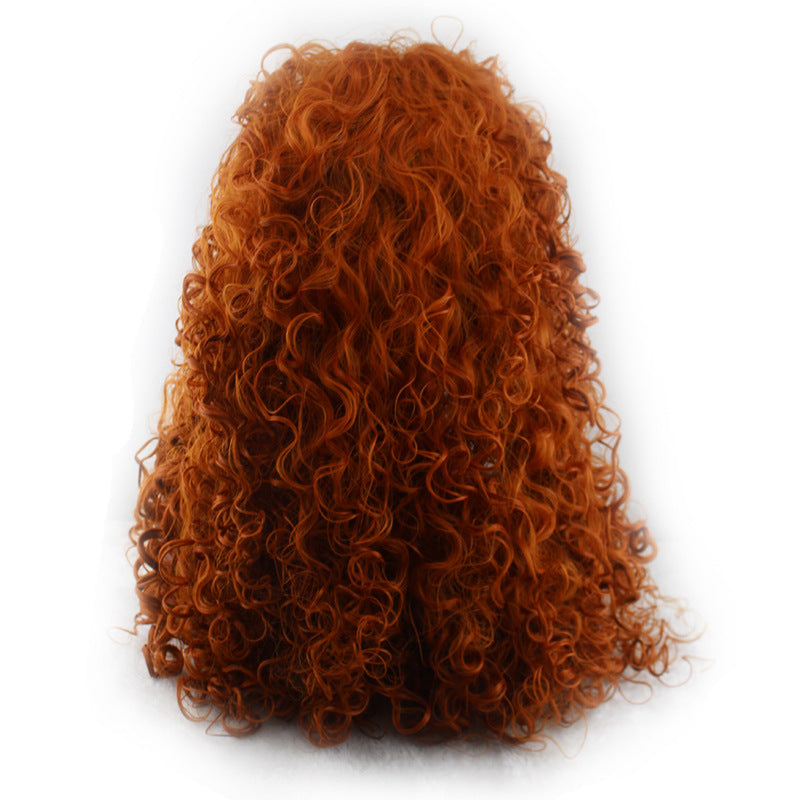 Stylish Brave Legend Merida Princess Anime Cos Wig