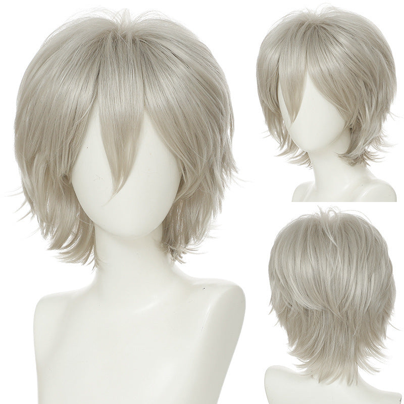 Short Hair Closing Face Top Optional Mao Style Cos Wig