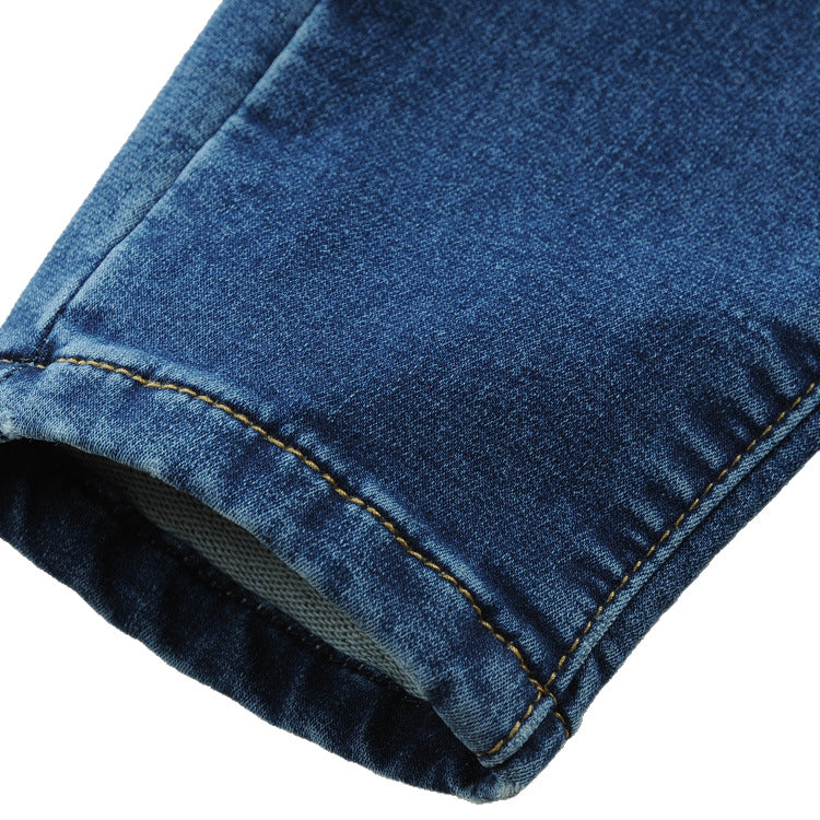 Children's Clothing Crawler Jeans Trousers Casual Stretch Children's Pants