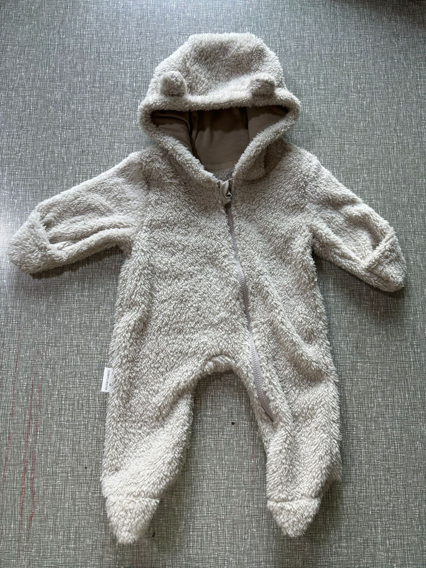 Romper Thickening Thermal Born Flannel Outwear Jumpsuit, Climbing Suit