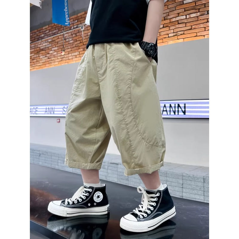 Children's Summer Casual Shorts Trendy Handsome Fashionable Clothing Boy's Fried Street Children's Pants