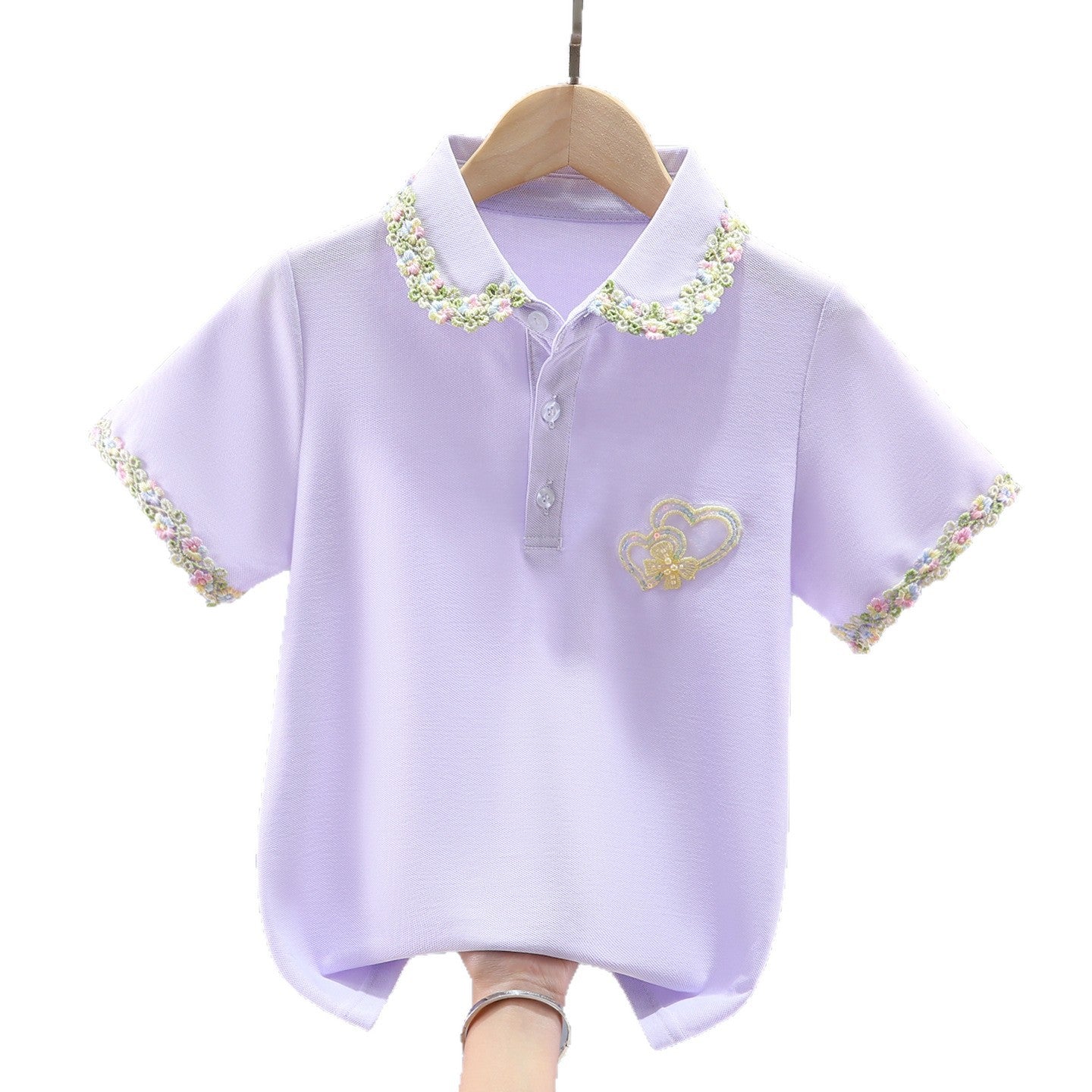 Short-sleeved Summer Fashionable Sports Clothes For Children's T-shirt