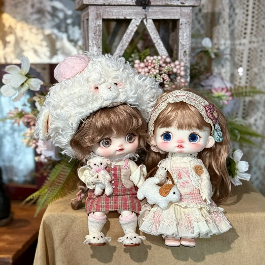 Doll Fiber Can Be Trimmed Fake Hair Without Cos Wig