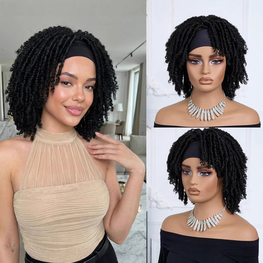 Women's Wigs With Small Curly Hair Tube Curved Hollow Curler Ice Wig Long Curls