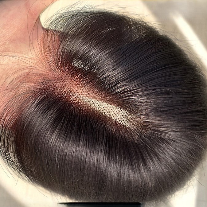 Covering White Hair Increasing Random Points Wig