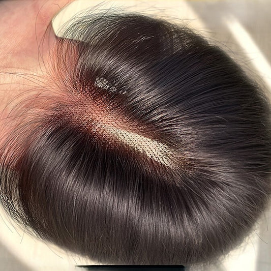 Covering White Hair Increasing Random Points Wig