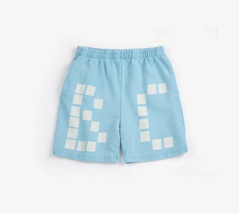 New Slouchy Children's Series Printing Long Children's Pants