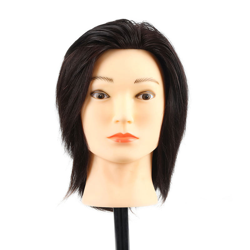 Men's Hairdressing Mannequin Head Model Short Hair Can Be Permed All Other Wig