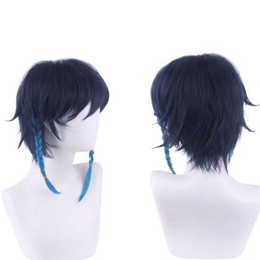 Model Wendi Twist Braid Modeling Gradient Cos Wig