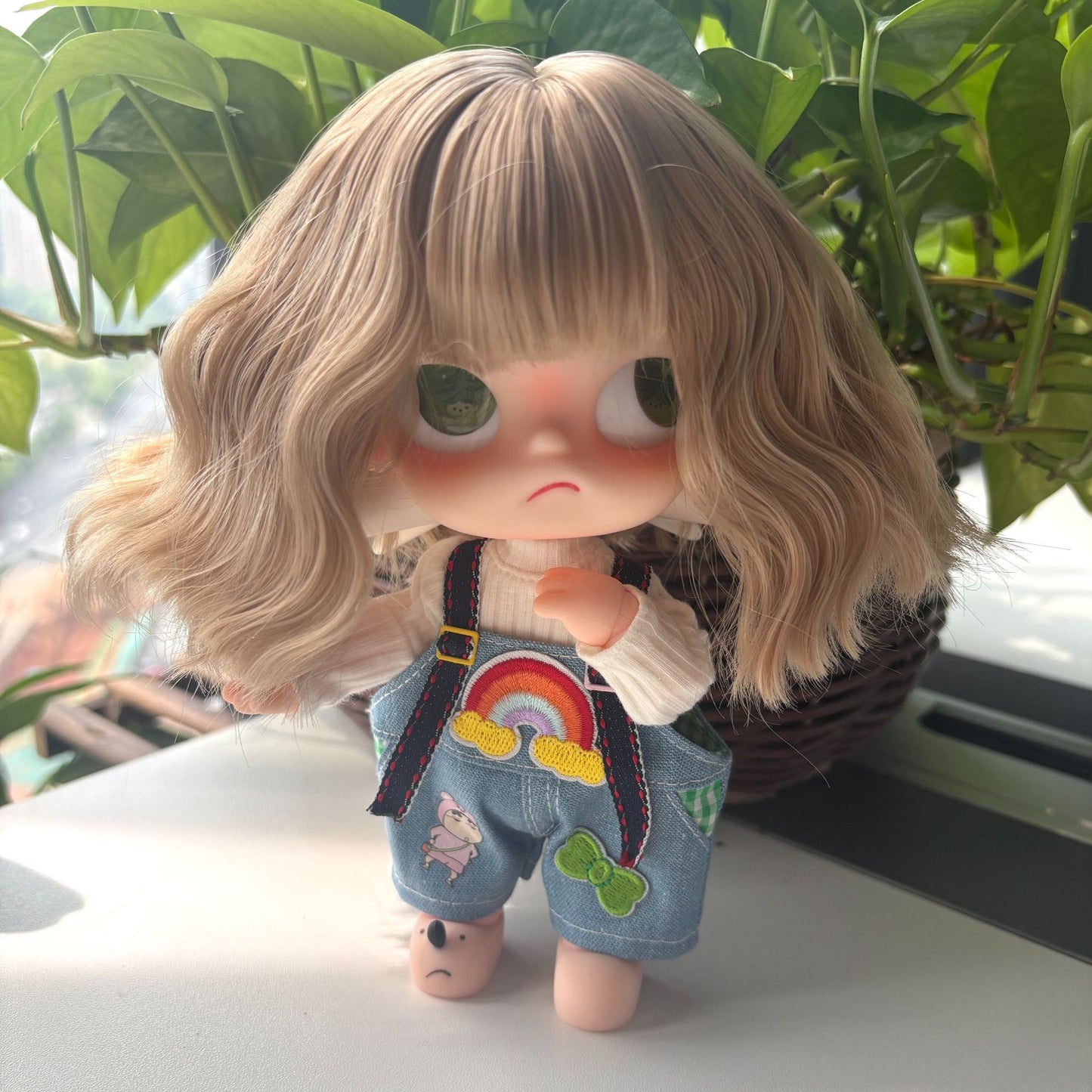 Doll Sister Ga Zi Gingerbread Man Cos Wig