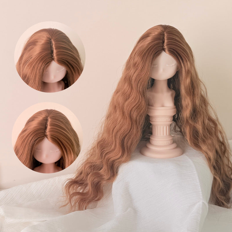 Small Curls Handmade Dress Up Blank Hair Head Cos Wig