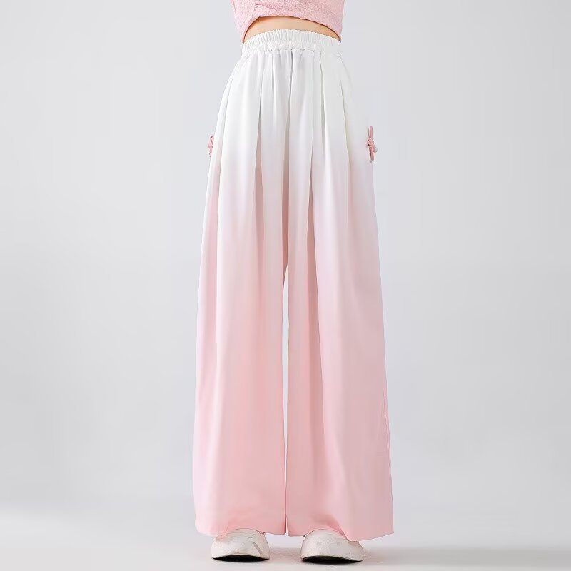 Children's Summer Thin Wear Older Ice Silk Anti Mosquito Children's Pants