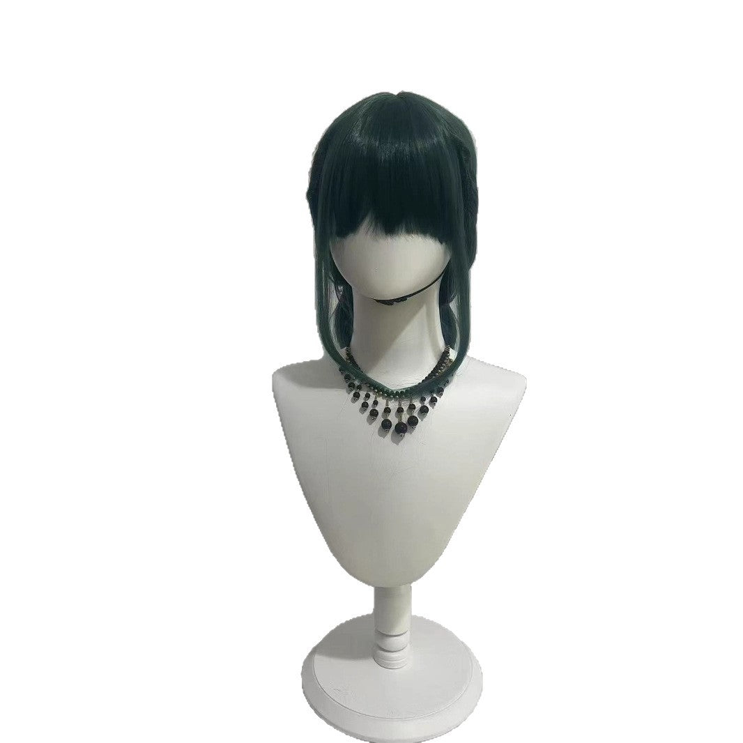House Woolen Cat Rose Net Simulation Integrated Loose Clip Cos Wig