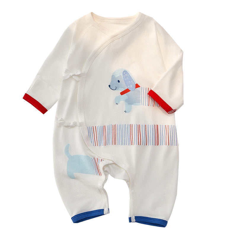 Babies Summer Thin Born Jumpsuit Modal Pajamas Jumpsuit, Climbing Suit