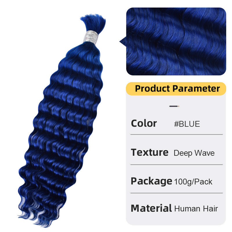 Elegant Dirty Braid Turn Human Vietnam Real Hair Wig