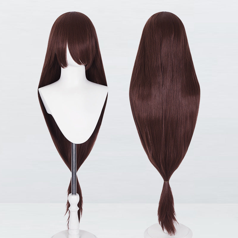Cardamom Mao Styling Scalp Head Long Bangs Sister Ga Cos Wig
