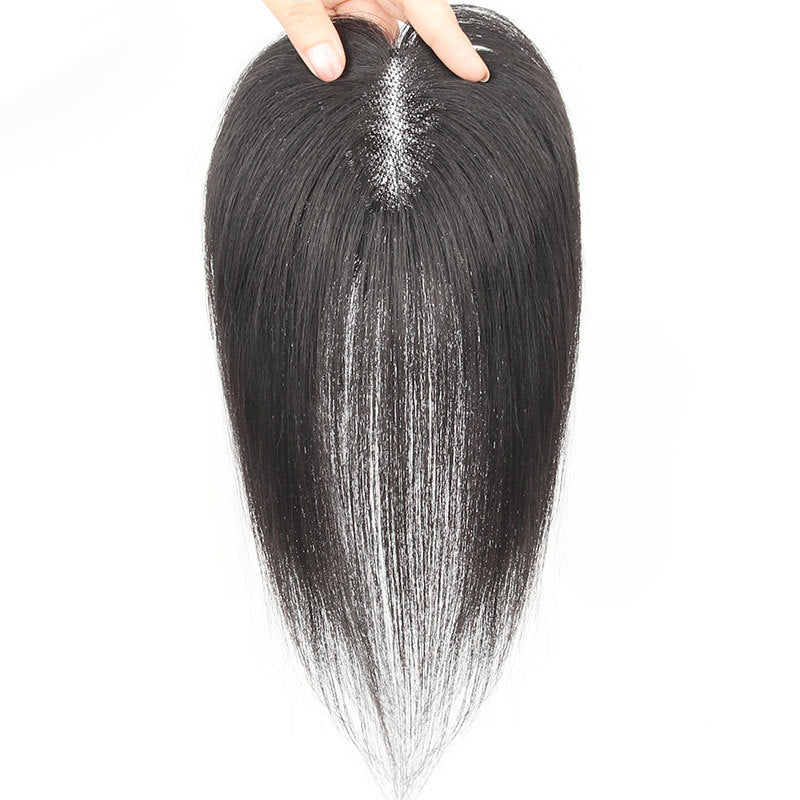 Women's Swiss Net Human Hair Lightweight Breathable Top Wig
