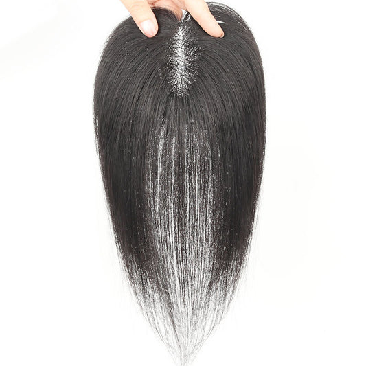 Women's Swiss Net Human Hair Lightweight Breathable Top Wig