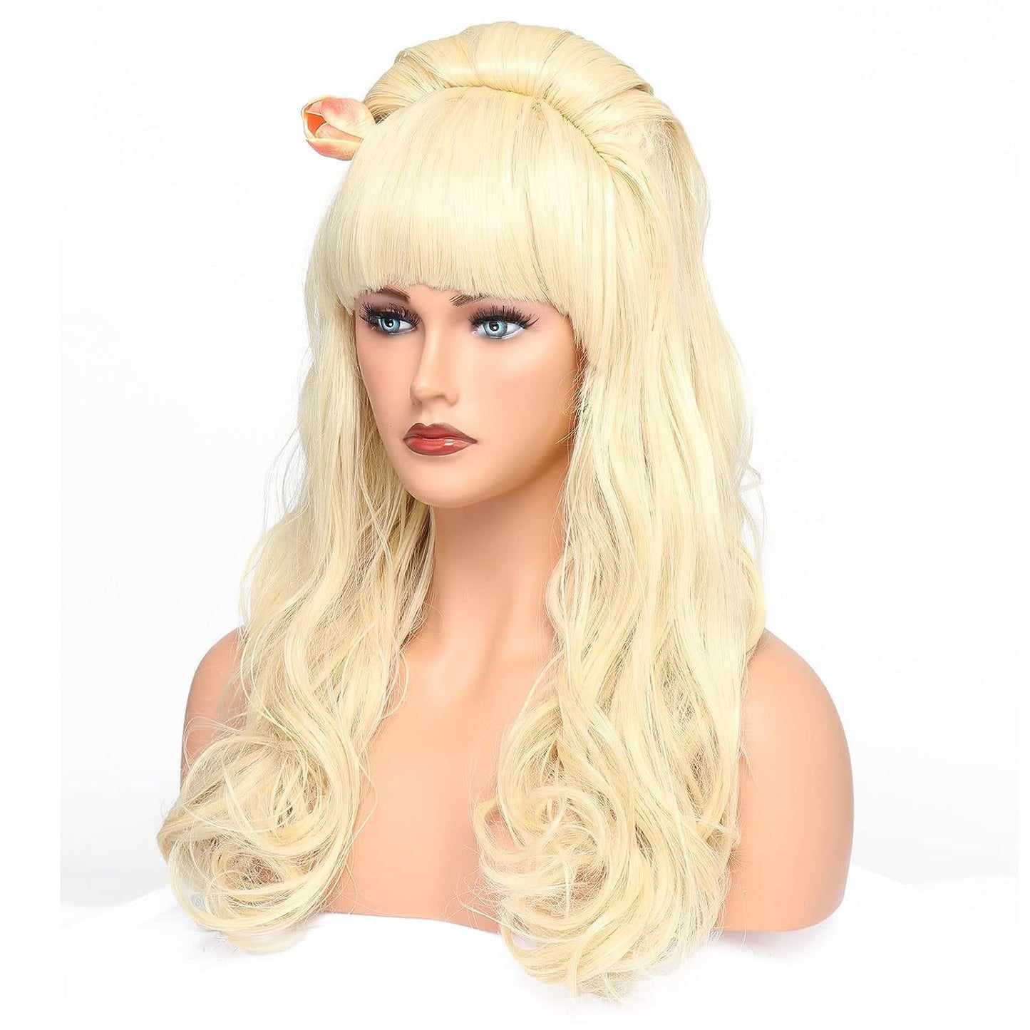 Women's Curly Hair Mixed Color Fashion Chemical Wig Long Curls