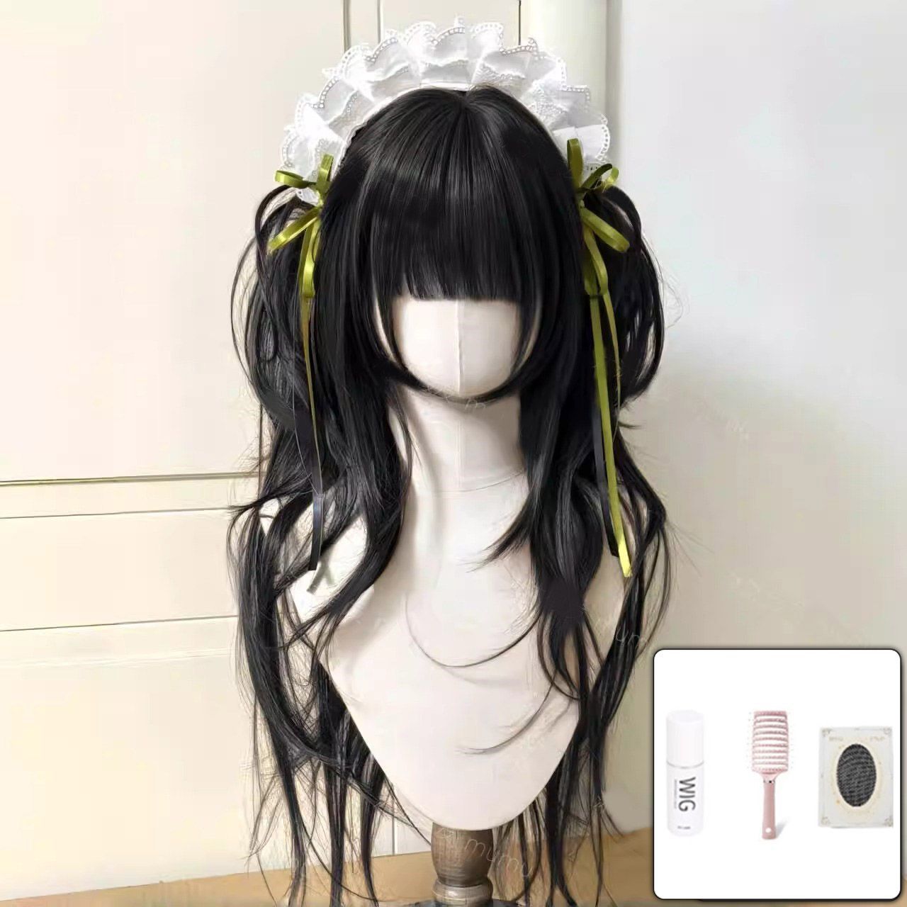 Level Ancient Early Sense Ji Series High Jaws Clamp Pairs Wig Long Curls