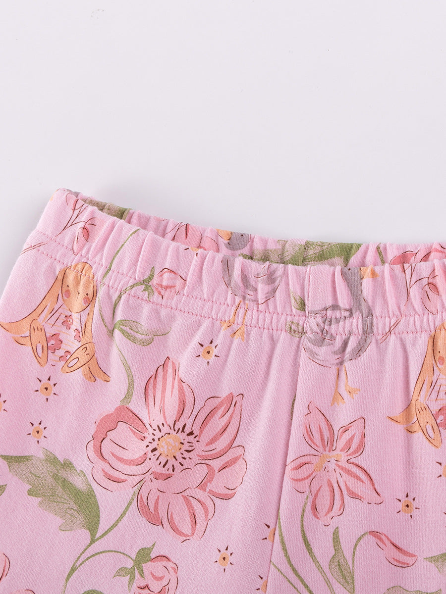 Stylish Children's Cartoon Cute Summer Clothing Children's Suit