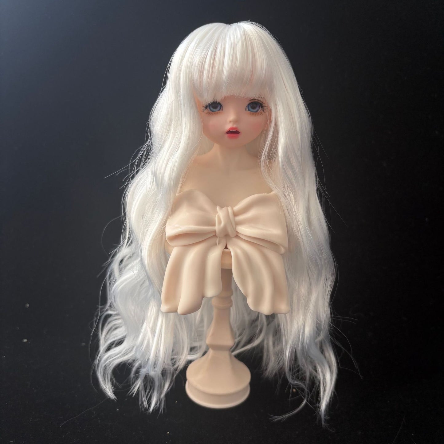 With Bangs Multicolor Small Curls Dress Up Cos Wig