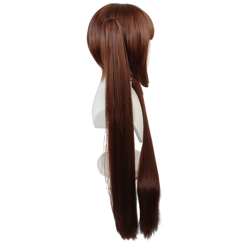 Paradise Chocolate Vanilla Character Fiber Pairs Cos Wig