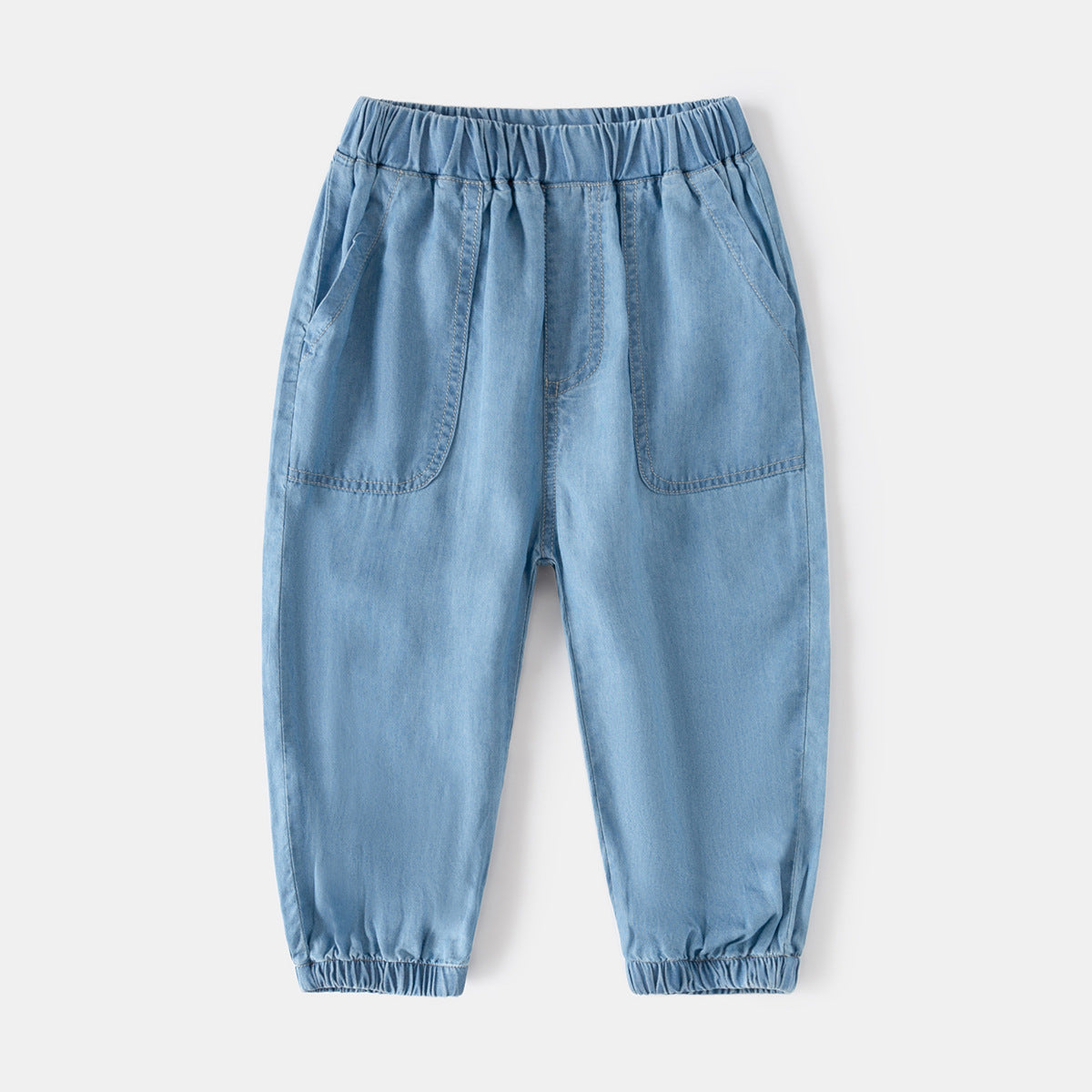 Wear Summer Bloomers Ankle Banded Thin Children's Pants