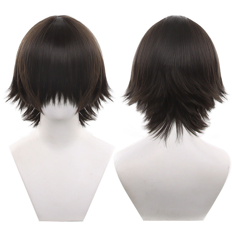 Universal Hair Female Scalp Shape Color Cos Wig