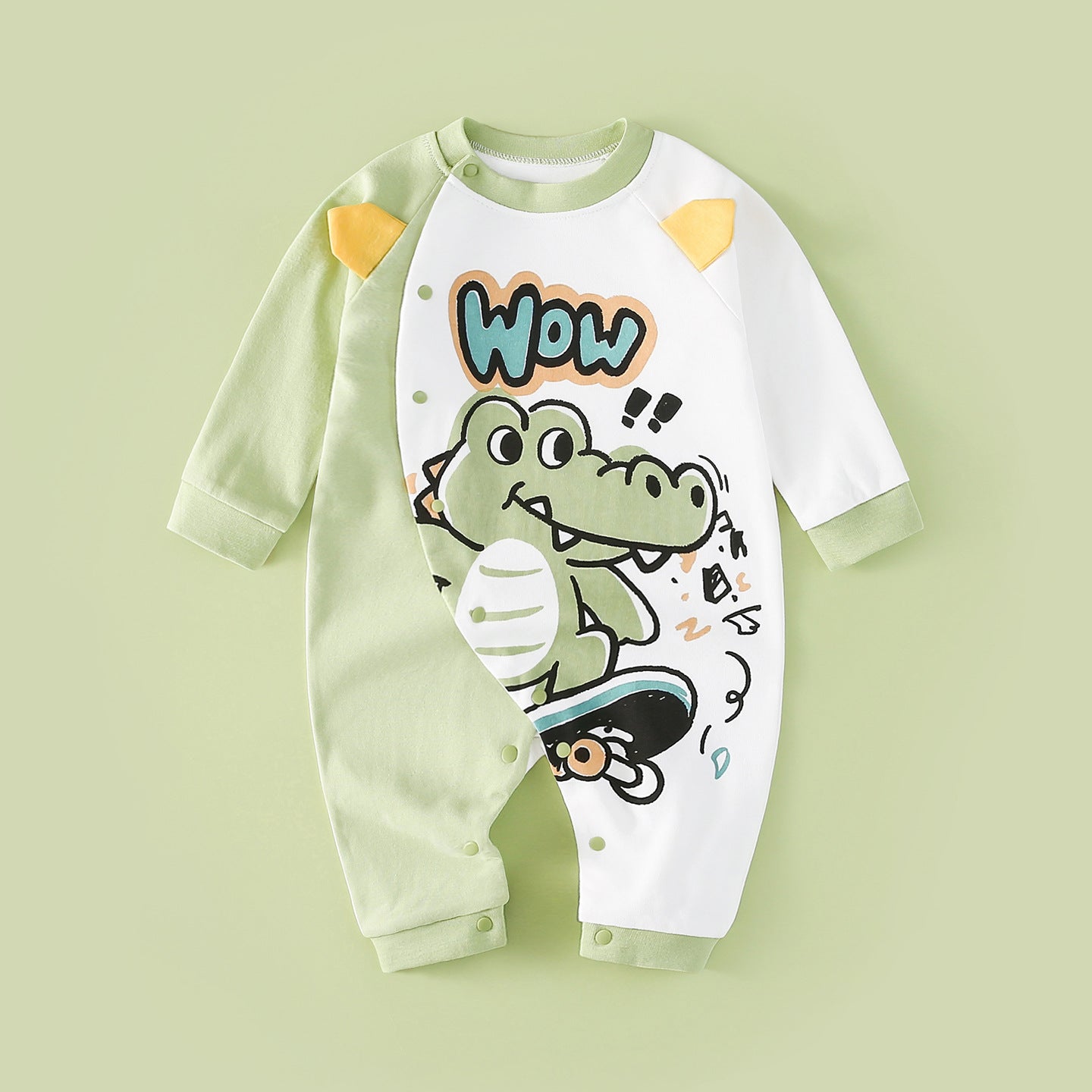 Cotton Born Clothes Boys Romper Outwear Jumpsuit, Climbing Suit
