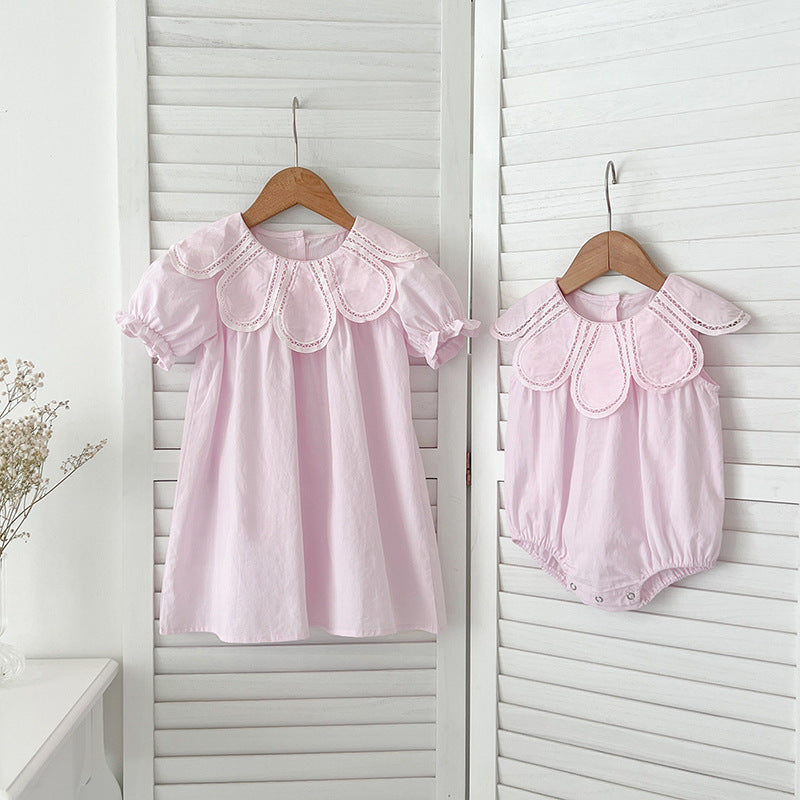 Children's For Babies Princess Birthday Sisters Outfit Children's Dress