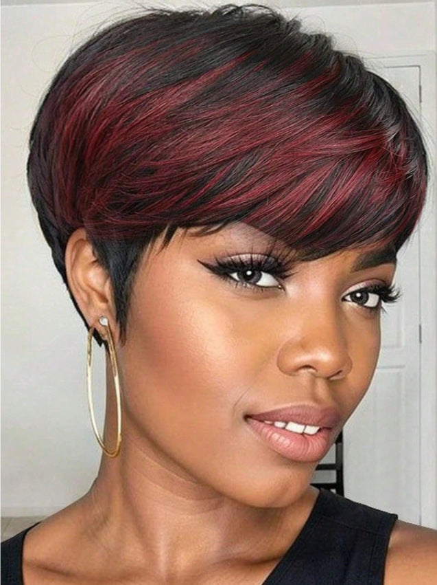 Creative Trendy Women's Fashion Synthetic Wigs Wig Short Straight Hair