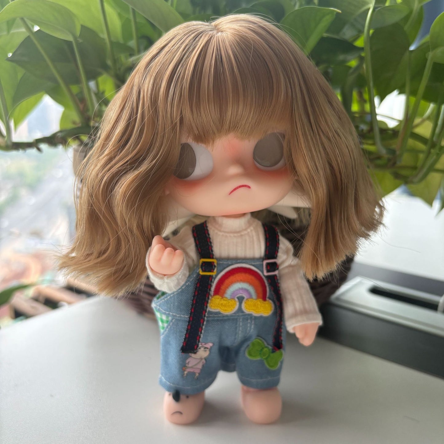 Doll Sister Ga Zi Gingerbread Man Cos Wig