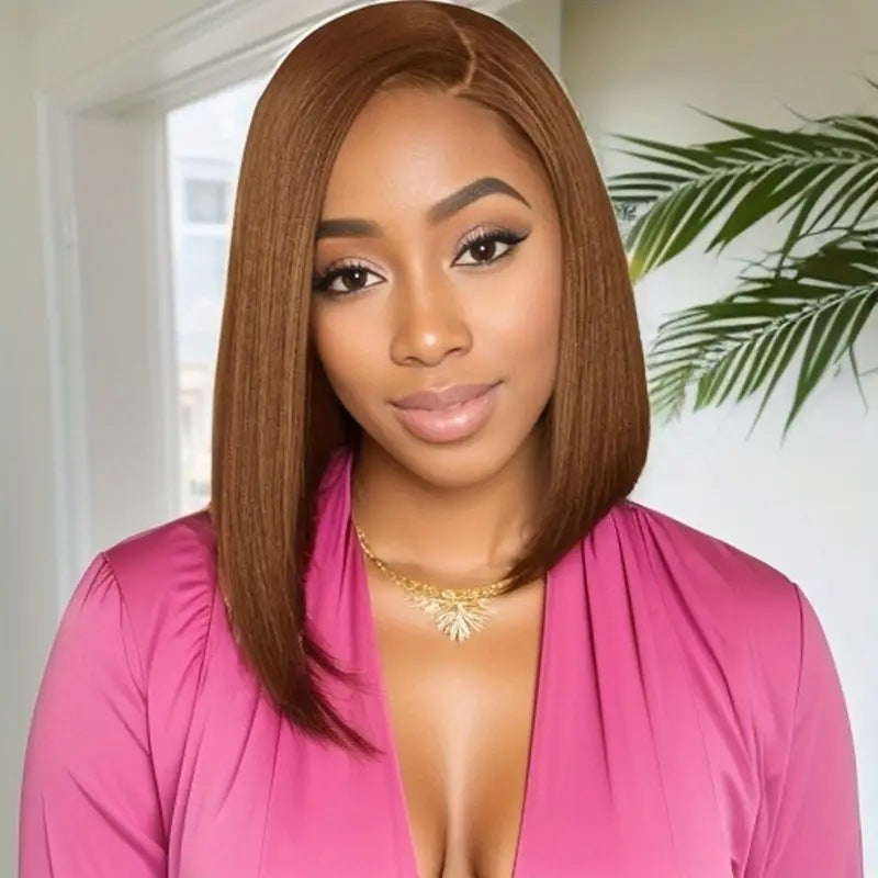 Comfortable Stylish Graceful Women's Fiber Chemical Wig Short Straight Hair