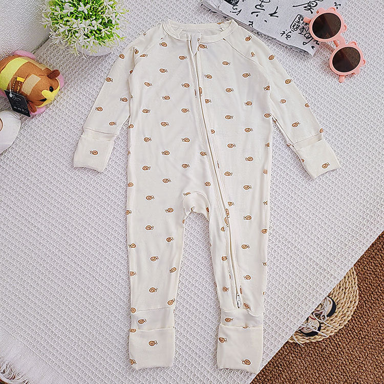 Class Summer Bamboo Cotton Rompers Jumpsuit Clothes In Air-conditioned Jumpsuit, Climbing Suit