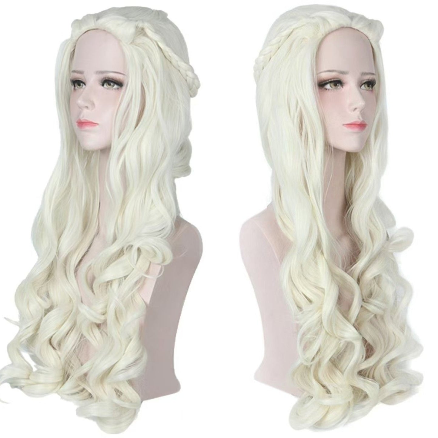 Wonderland 2 White Queen Halloween Role Play Chemical Other Wig