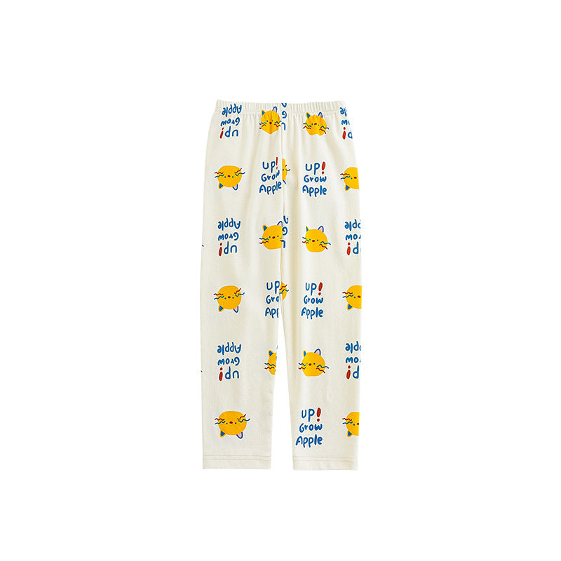 Cartoon Printed Leggings Childlike Cute Casual Children's Pants