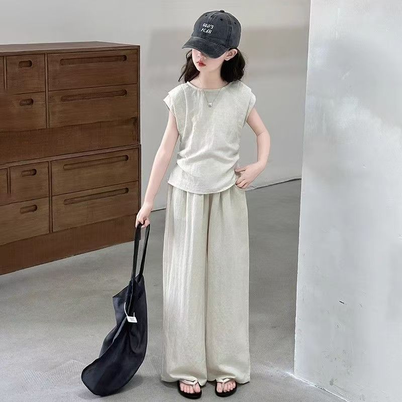 Children's Older Korean Style Wear Match Clothing Idle Children's Suit