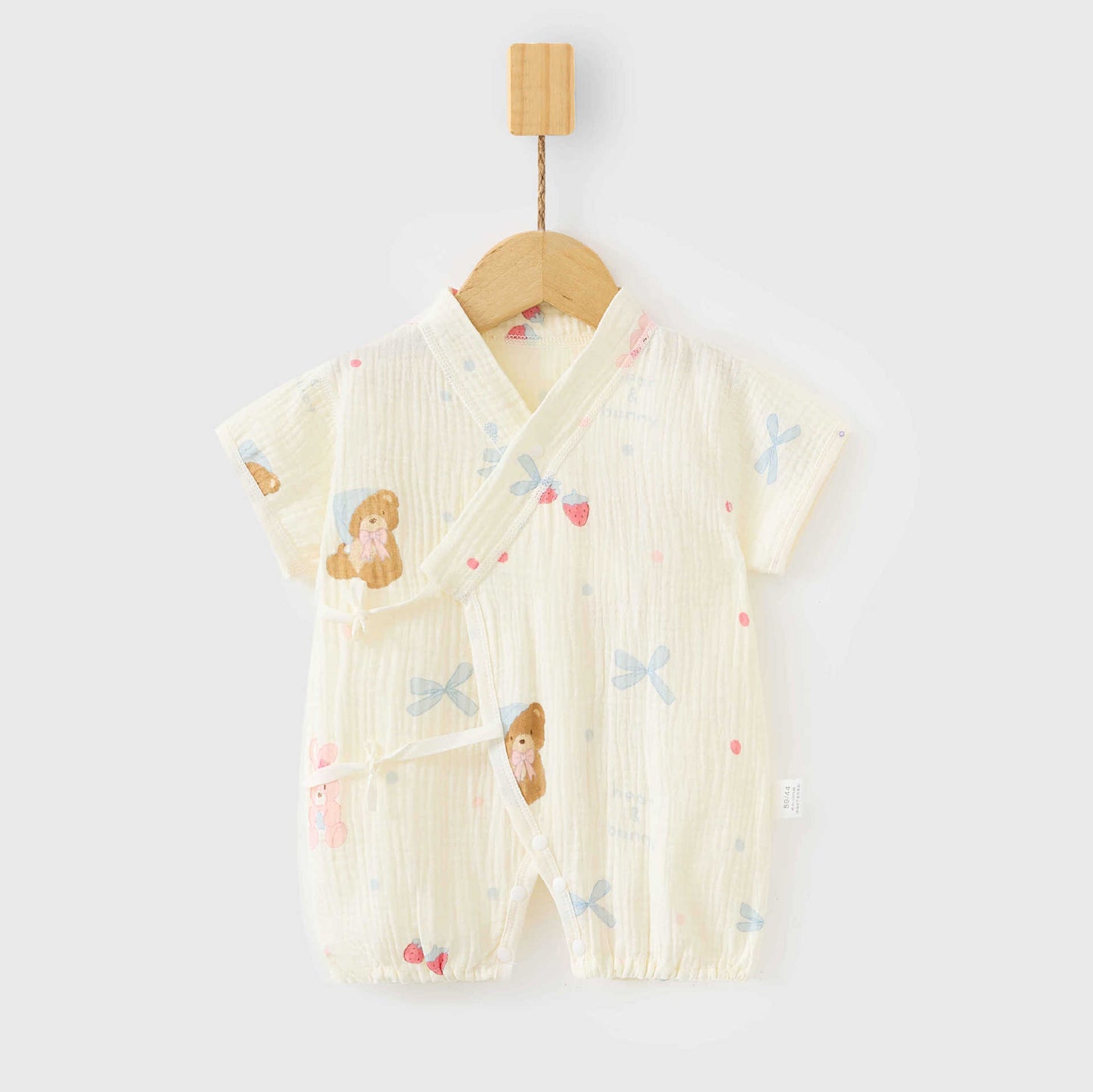 Born Clothes Short Sleeved Romper Summer Thin Jumpsuit, Climbing Suit