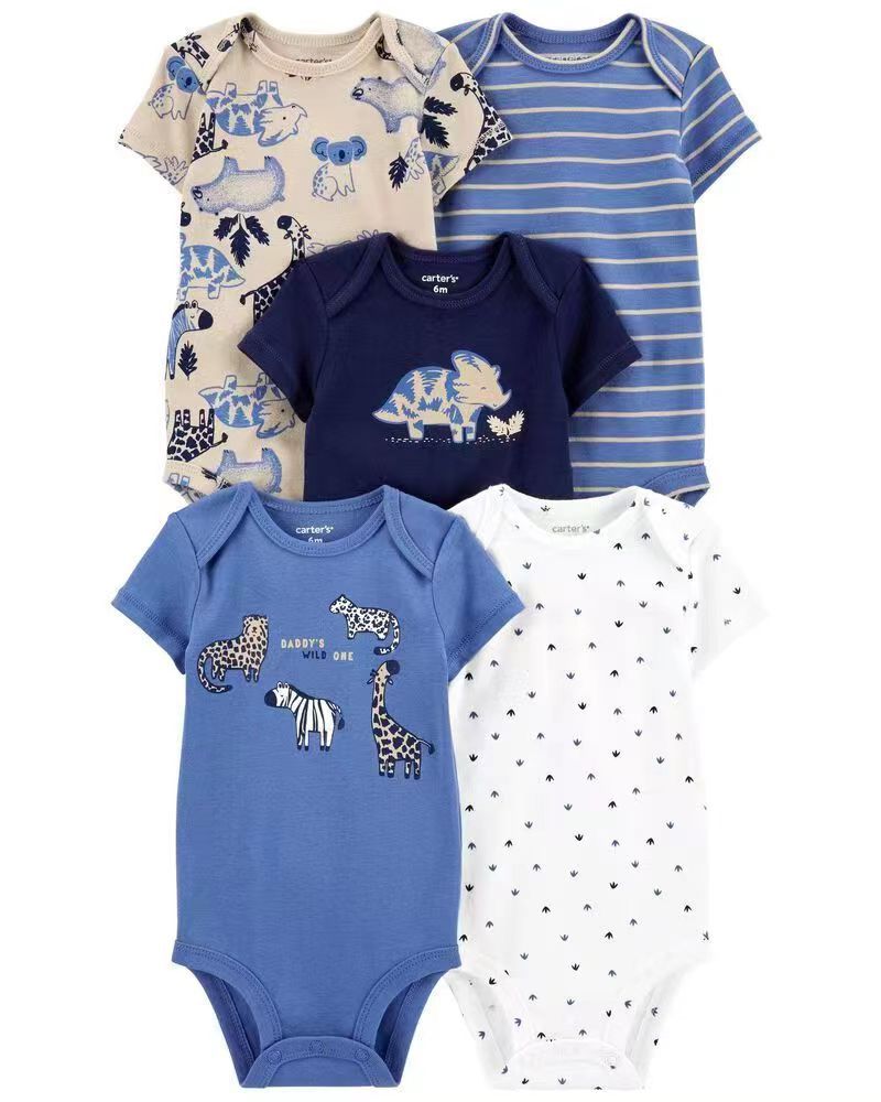 Summer Jumpsuit Short Sleeve Male Female Ha Class Cotton Jumpsuit, Climbing Suit