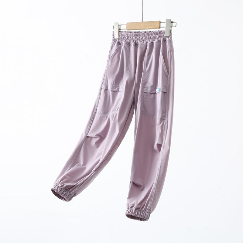 Children's Summer Clothing Casual Middle Big Sports Children's Pants